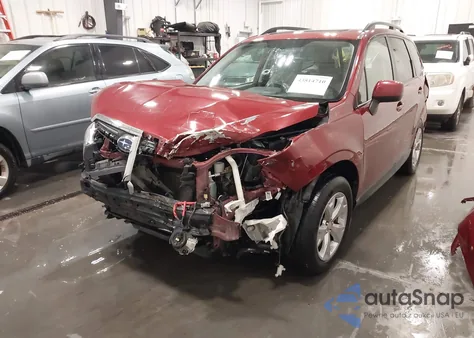 2016 Subaru Forester 2.5I Premium from USA, damaged, VIN JF2SJADC8GH413748